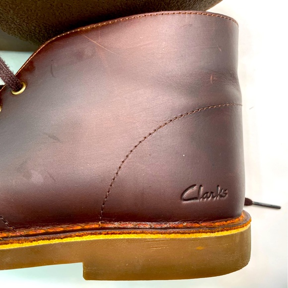 Clarks Originals - Desert Boot Womens Chukka Brown Leather US Size 9.5 M - Picture 2 of 13